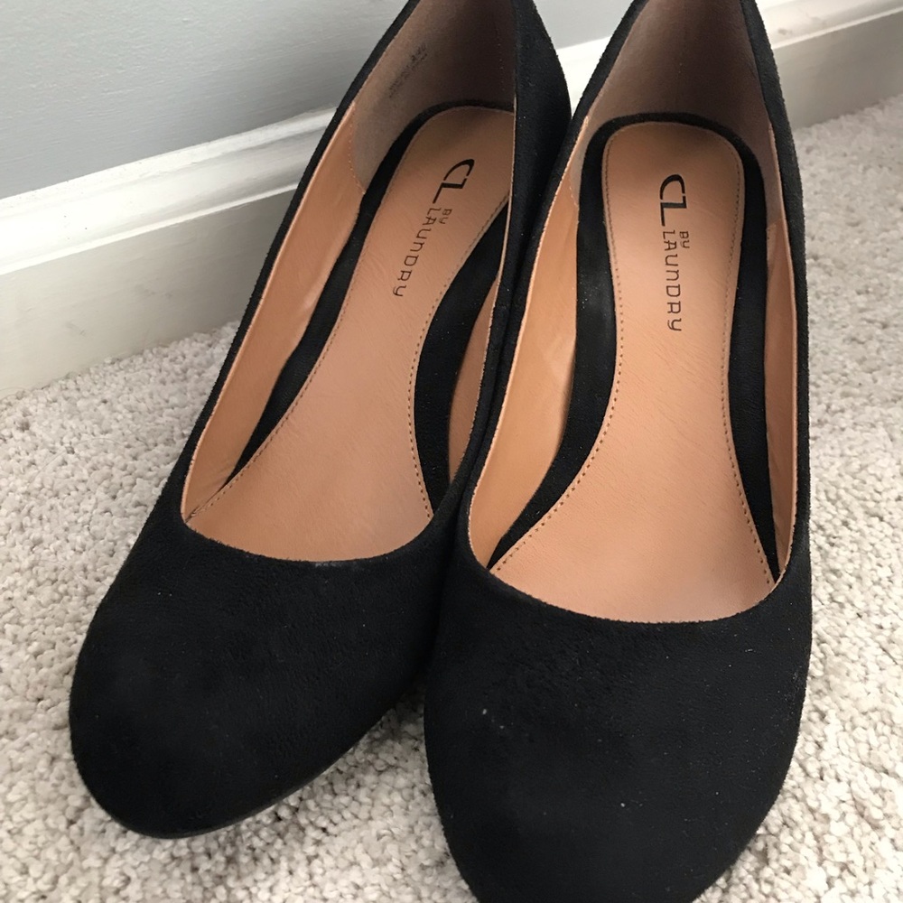 Black heels